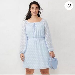 Lauren Conrad Light Blue/Periwinkle Dress